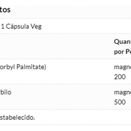 Palmitato Ascorbila 500mg Now Foods 100 Caps Importado - Imagem 4