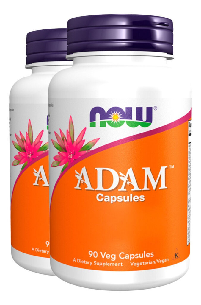 Multivitaminico Adam P/homens 90cáps Importado 2un Now Foods