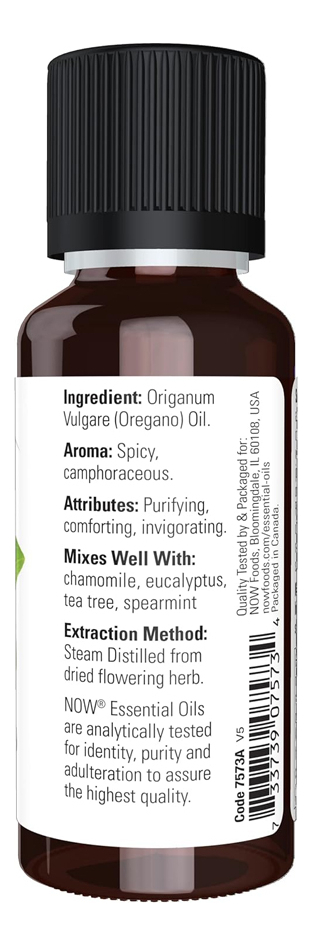 Óleo De Oregano Now Foods 30ml 100% Puro Importado - Imagem 2