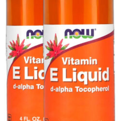 Vitamina E 118ml D-alpha Tocoferol Importado 2un Now Foods