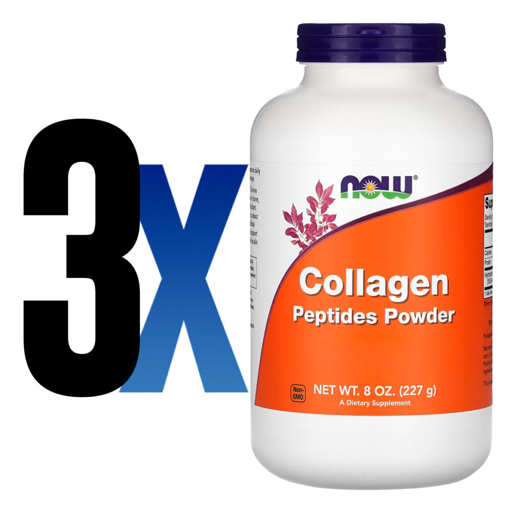 Peptídeos De Colágeno Em Pó Now Foods 227g Importado 3un - Imagem 2