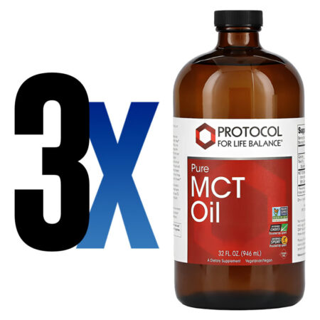 Óleo Mct Protocol 946 Ml Puro Importado 3un - Imagem 2