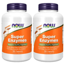 Super Enzimas Digestivas Now Foods Super Enzyme 180caps 2un