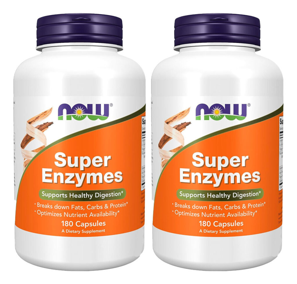 Super Enzimas Digestivas Now Foods Super Enzyme 180caps 2un