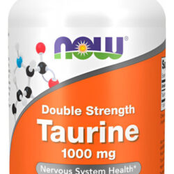 Taurina 1000mg Dupla Força 100veg Cáps Importado