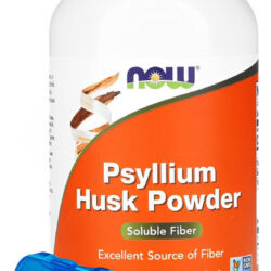 Pó Casca De Psyllium 340g Now Foods Fonte De Fibra
