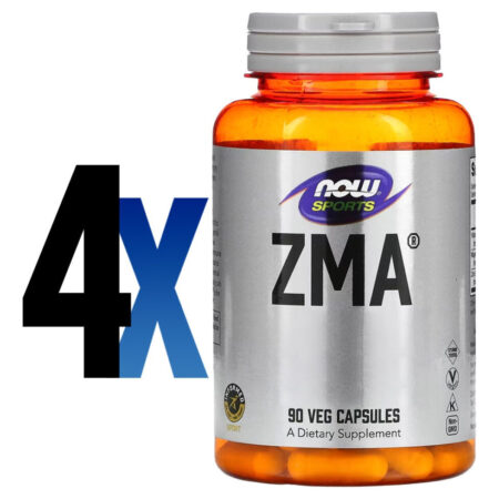 Zma Zinco Magnésio 800mg 90cáps Importado 4un Now Foods - Imagem 2