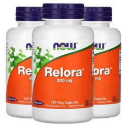 Relora Extracto 300mg Now Foods 120 Veg Cáps Importado 3un