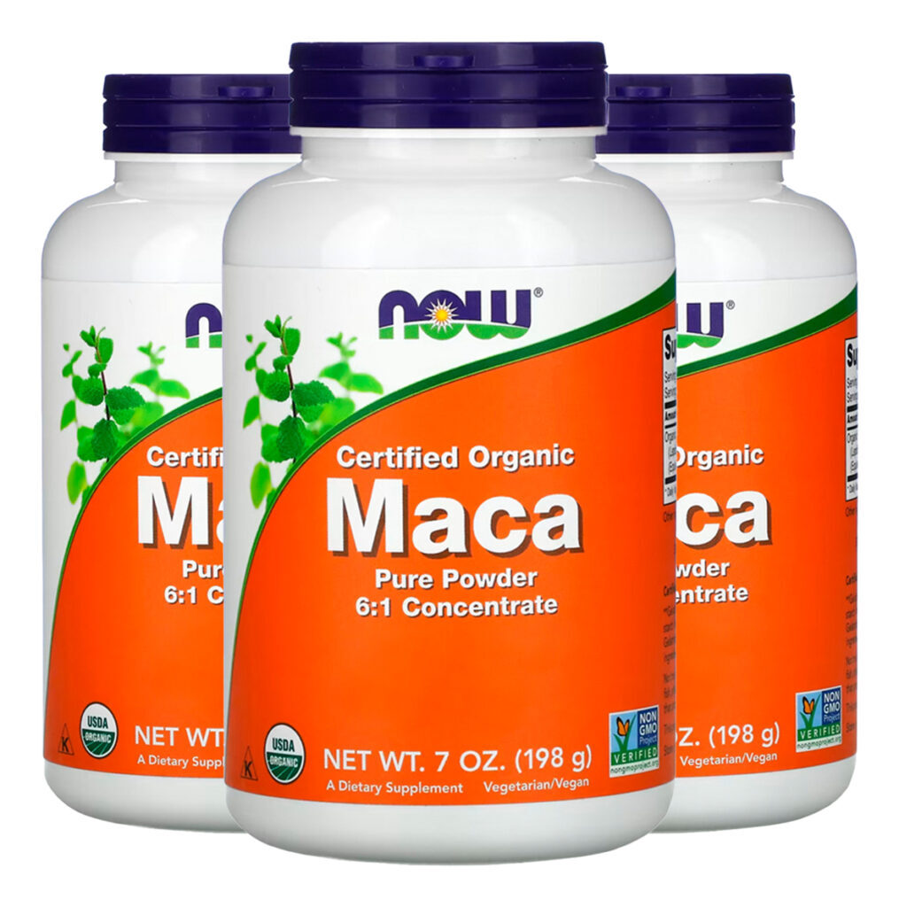 Maca Peruana Em Pó Now Foods 198g Orgânica Importado 3un