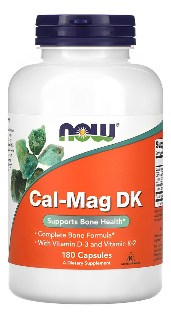 Cal-mag Dk Now Foods 180 Capsulas Importado 4un - Imagem 5