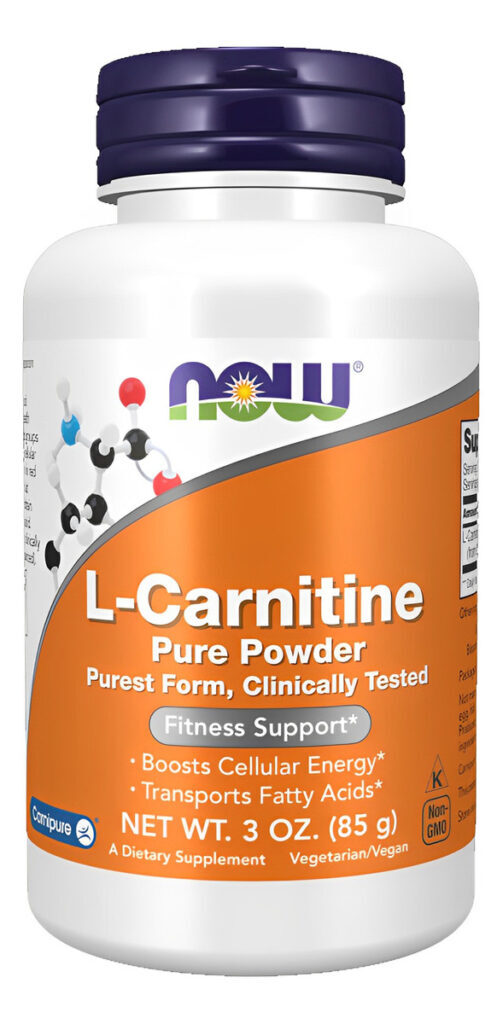 L-carnitina Pura Em Pó 85g Now Foods Importado 5un - Imagem 5