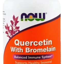 Quercetin Quercetina With Bromelain (120 Vcaps) Now Foods