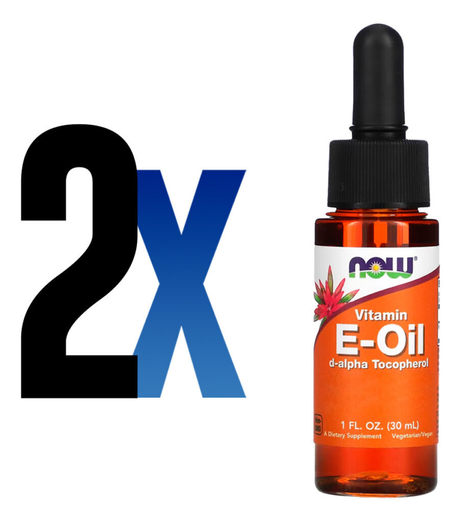 Óleo De Vitamina E 170mg 30ml Importado 2un Now Foods - Imagem 2