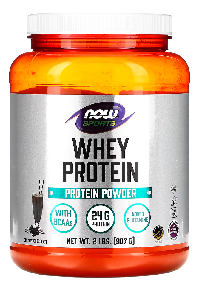 Whey Protein Em Pó Now Foods 907 G Chocolate Importado