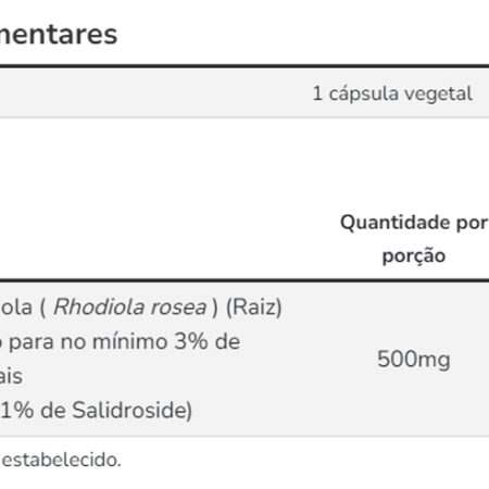 Extrato Rhodiola 500 Mg 120 Veg Cáps Importado 2un Now Foods - Imagem 5