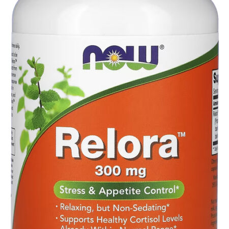 Relora Extracto 300mg Now Foods 120 Veg Cáps Importado 3un - Imagem 5