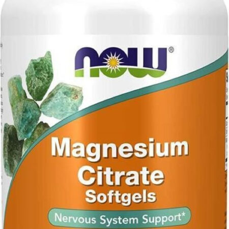 Magnésio Citrato Glicinato E Malato 400mg 90 Softs Now Foods Sabor Sem Sabor - Imagem 5