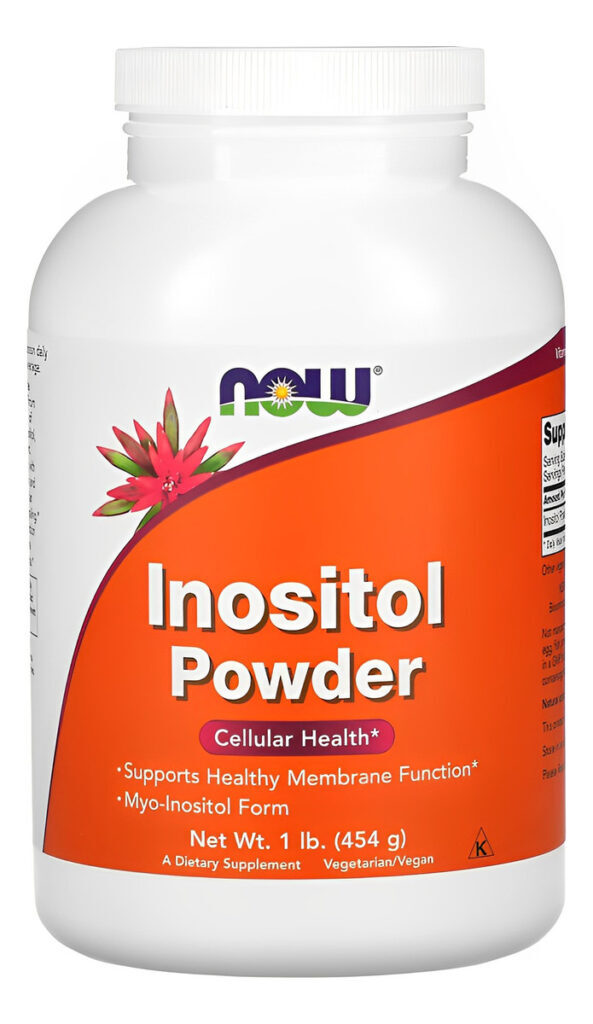 Pó De Inositol Now Foods Mio-inositol 454g Importado 3un - Imagem 5