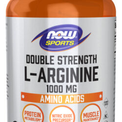 Suplemento Now Foods L-arginine Sabor Sem Sabor X 60 Un