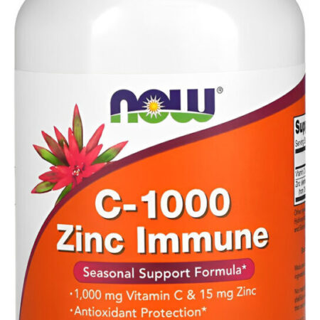 Zinco Imune E Vitamina C Now Foods 180veg Caps Importado 3un - Imagem 5