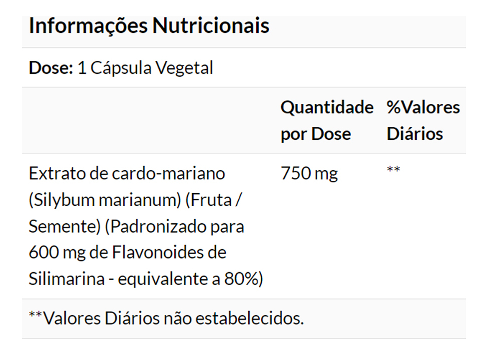 Cardo Mariano 750mg Now Foods Silimarina 90cáp Importado 5un - Imagem 5