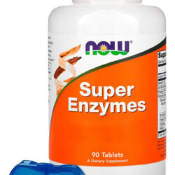Super Enzimas Digestivas Now Foods 90tabls + Porta Cápsulas