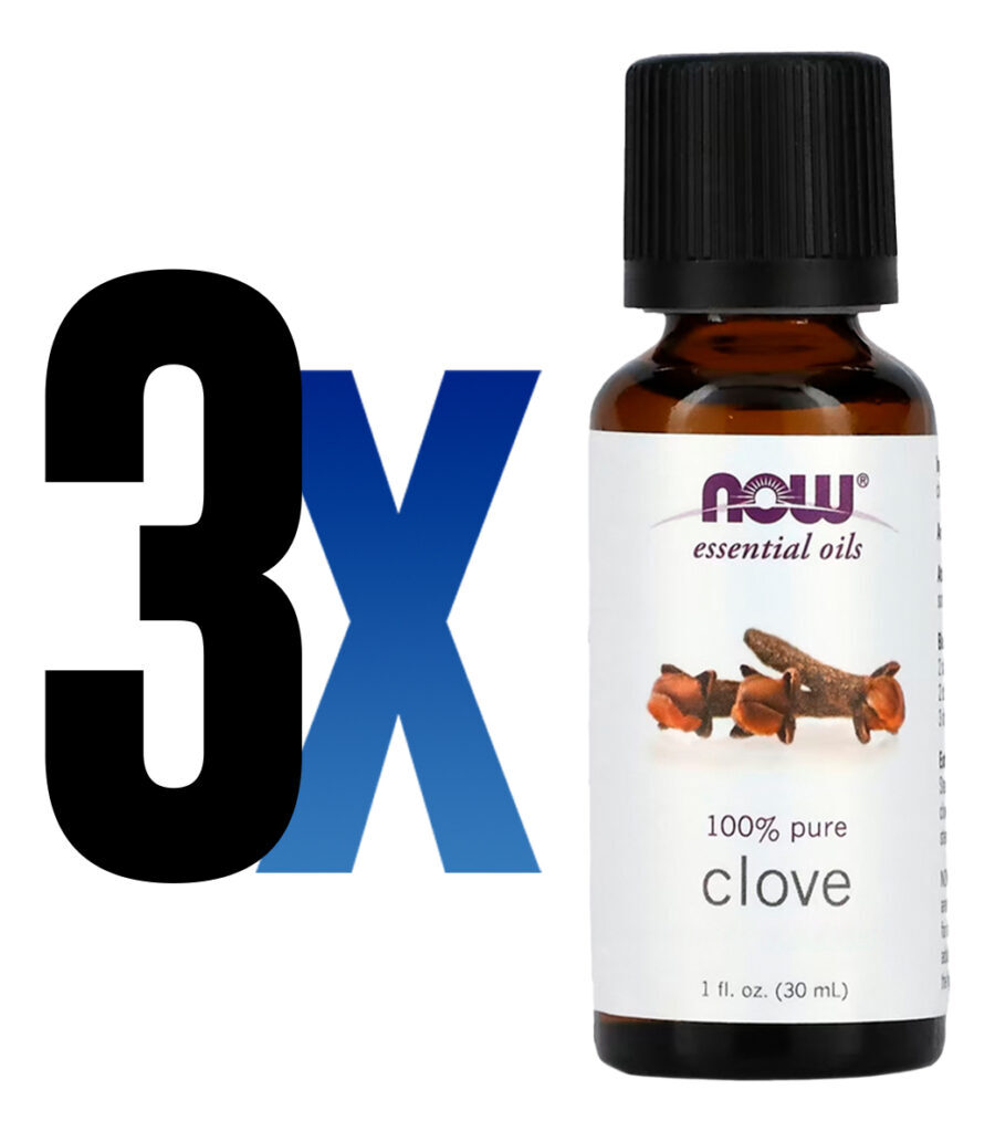 Óleo De Cravo 30ml Now Foods 100% Puro Importado 3un - Imagem 2