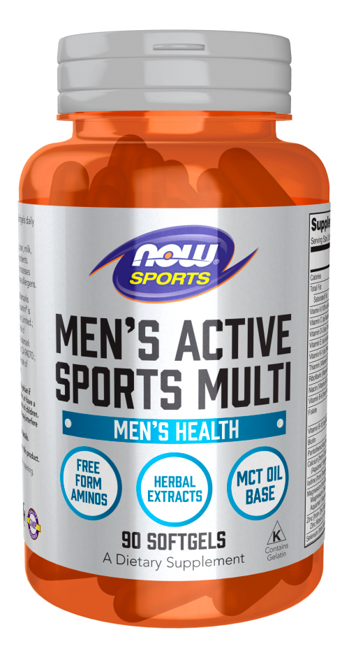 Multivitamínico Homens Nowfoods Mens Active 90sgel Importado