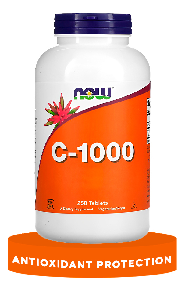 Vitamina C 1000mg E Rosa Mosqueta Now Foods 250tab - Imagem 2