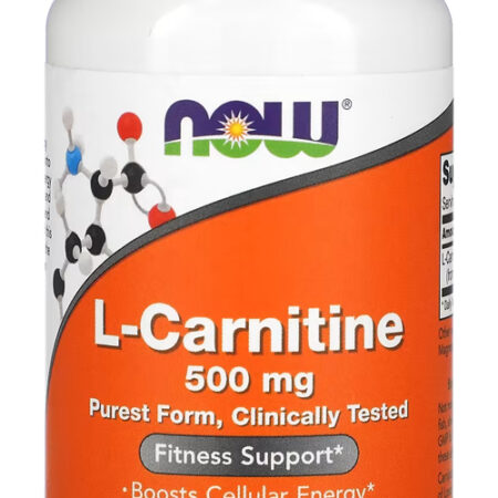 L Carnitina Now Foods 500mg 60veg Capsulas 5un Sabor Sem Sabor - Imagem 2