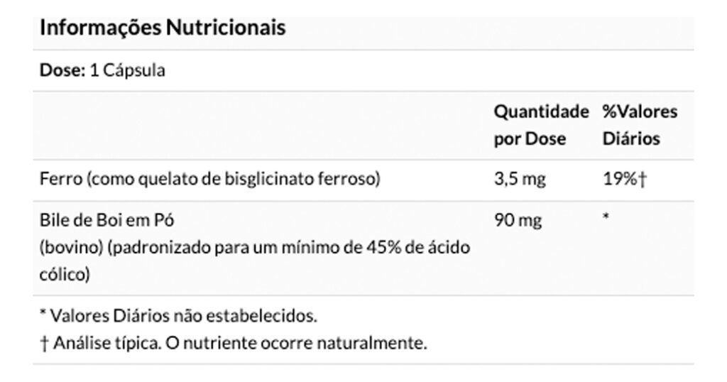 Bile De Boi Ox Bile 90mg Swanson Padronizado 60 Cápsulas - Imagem 4