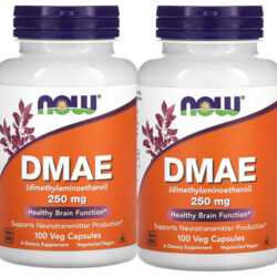 Dmae 250mg Now Foods Dimetilaminoetanol 100 Veg Caps 4un
