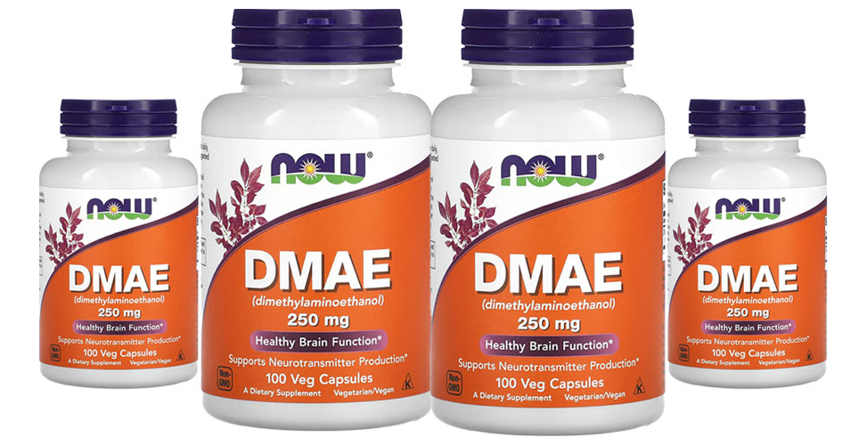 Dmae 250mg Now Foods Dimetilaminoetanol 100 Veg Caps 4un