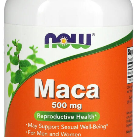 Maca Peruana 500mg Now Foods 250 Veg Caps 4un - Imagem 3
