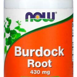 Raiz De Bardana 430mg Now Foods 100 Cáps Importado