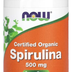 Suplemento Em Tablets Now Now Foods Spirulina Orgânica Pote Spirulina Orgânica Em Unidade