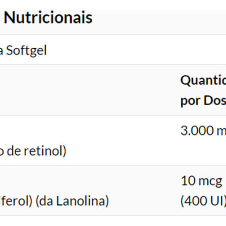 Vitamina A E D Now Foods 10000/10mcg 100 Soft Importado - Imagem 4