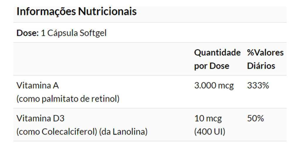 Vitamina A E D Now Foods 10000/10mcg 100 Soft Importado - Imagem 4
