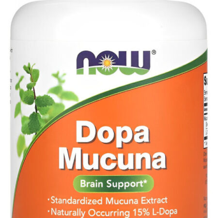 Extrato De Dopa Mucuna Now Foods 180 Veg Cáps Importado 3un - Imagem 5