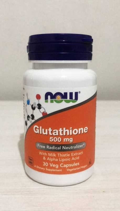 Glutationa 500mg Now Foods Glutathione 30 Veg Caps Sabor Without Flavor - Imagem 4