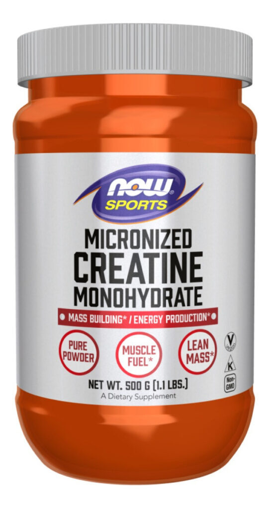 Creatina Monohidrata Creatinemonohydrate Micronized 500g Now - Imagem 2