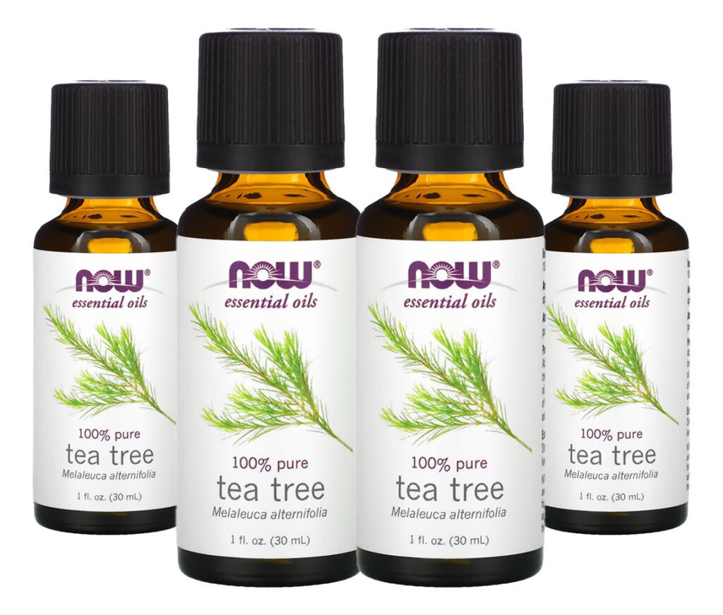 Óleo Essencial Melaleuca Tea Tree 30ml Now Foods 100% 4un