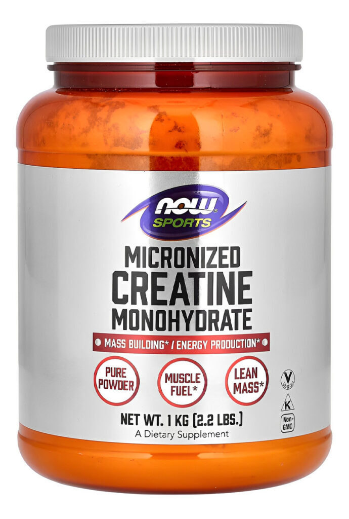 Creatina Monohidratada Now Foods 1kg Pó Importado 3un - Imagem 5