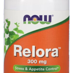 Relora 300mg Now Foods 60cápsulas Vegetarianas Sabor Sem Sabor