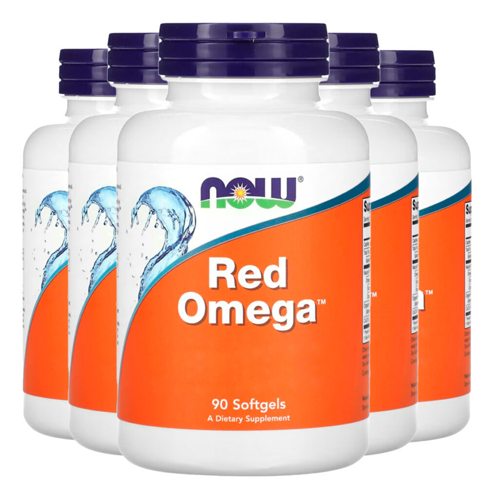 Red Omega C0q10 E Lev. Arroz Now Foods 90 Sofg Importado 5un