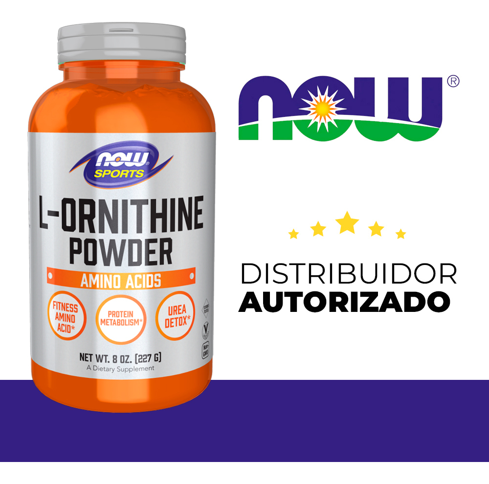 Pó De L-ornitina Now Foods 227 Gramas Importado - Imagem 5