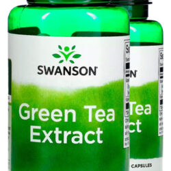 Extrato De Chá Verde 500mg Swanson 60 Caps Importado 2un
