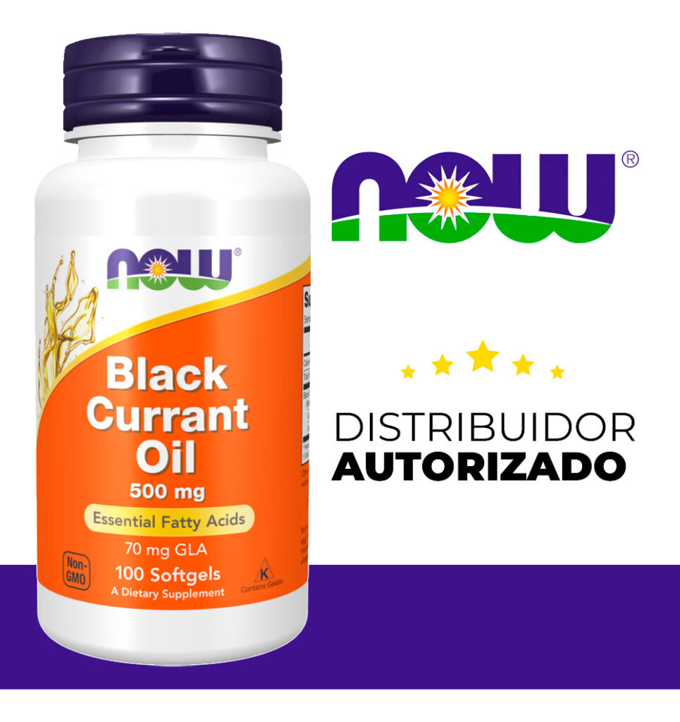 Óleo Groselha Preta 500mg Now Foods 100 Softgl Importado - Imagem 5