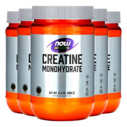 Creatina Em Pó 600g Puro Importado 5un Now Foods