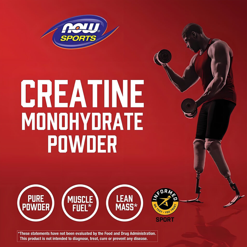 Creatina Monohidrata Creatinemonohydrate Micronized 500g Now - Imagem 7